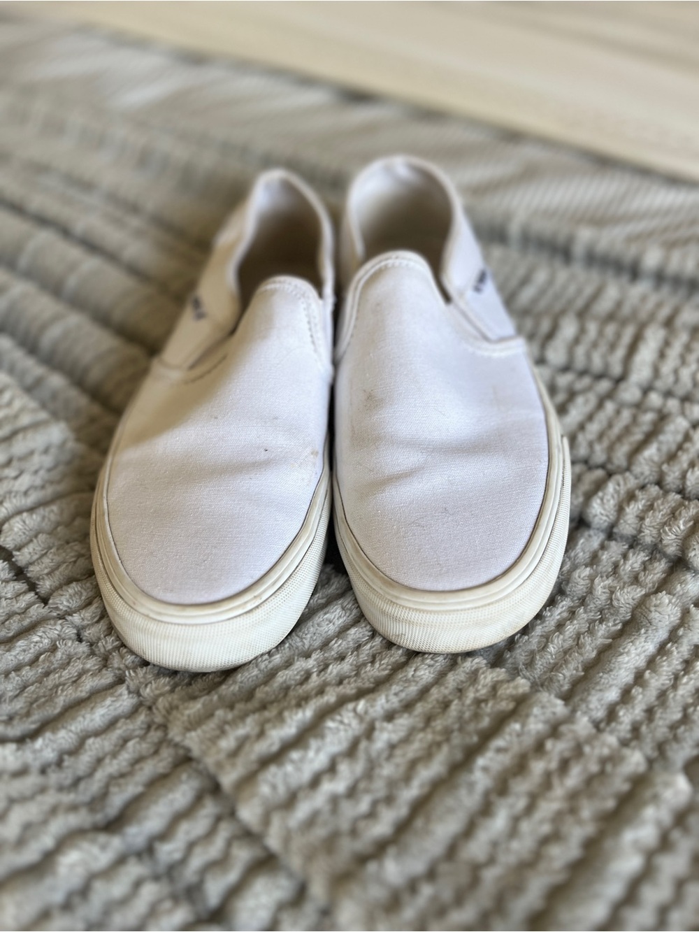 Vans Slip-On Sneakers in White